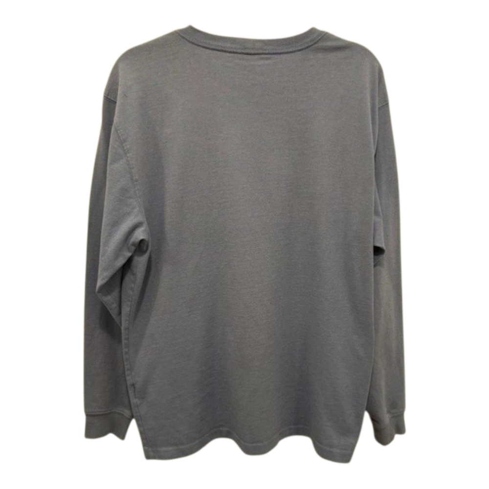 Carhartt Carbon Heather Loose Fit Pocket Long Sleeve Tee M Thrashed Streetwear - Picture 2 of 10